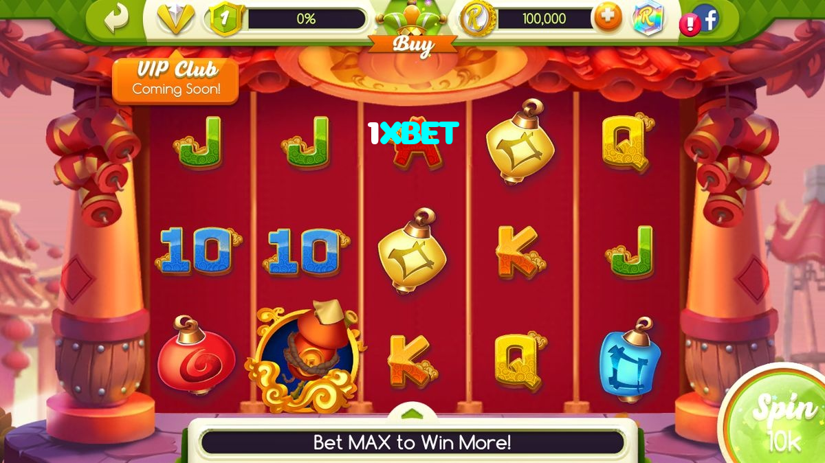 1XBET casino presented on mobile device in Pakistan with slots and live games